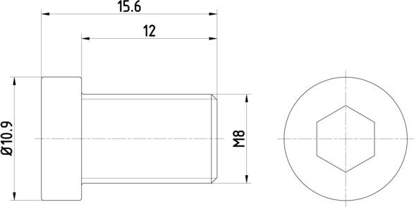 HELLA 8DZ 355 209-091 - Bullone, Disco freno autozon.pro