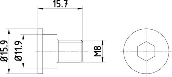 HELLA 8DZ 355 209-031 - Bullone, Disco freno autozon.pro