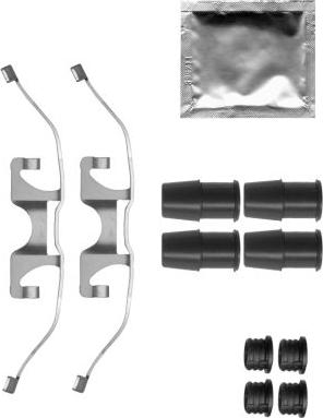 HELLA 8DZ 355 205-461 - Kit accessori, Pinza freno autozon.pro