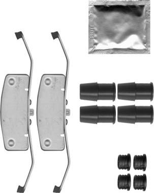 HELLA 8DZ 355 205-421 - Kit accessori, Pinza freno autozon.pro