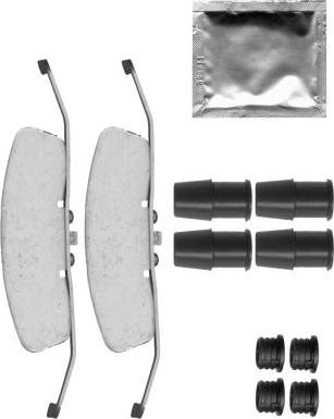 HELLA 8DZ 355 205-471 - Kit accessori, Pinza freno autozon.pro