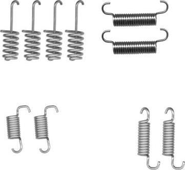 HELLA 8DZ 355 206-231 - Kit accessori, Ganasce freno stazionamento autozon.pro