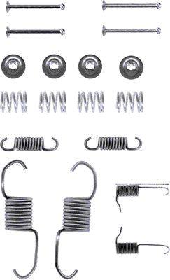 HELLA 8DZ 355 200-921 - Kit accessori, Ganasce freno autozon.pro