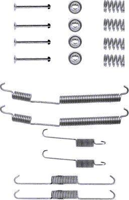 HELLA 8DZ 355 200-401 - Kit accessori, Ganasce freno autozon.pro