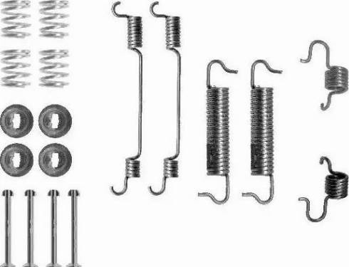 HELLA 8DZ 355 200-531 - Kit accessori, Ganasce freno autozon.pro