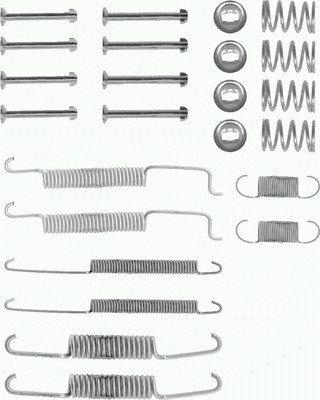 HELLA 8DZ 355 200-011 - Kit accessori, Ganasce freno autozon.pro