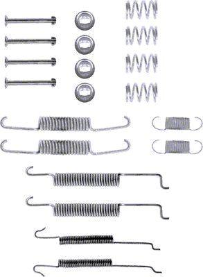 HELLA 8DZ 355 200-131 - Kit accessori, Ganasce freno autozon.pro