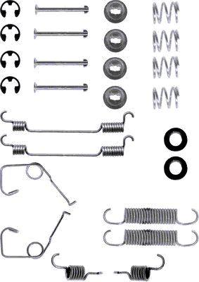 HELLA 8DZ 355 200-211 - Kit accessori, Ganasce freno autozon.pro