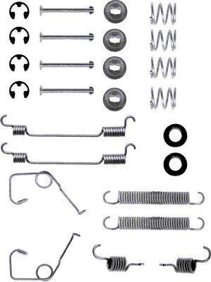 HELLA 8DZ 355 200-221 - Kit accessori, Ganasce freno autozon.pro