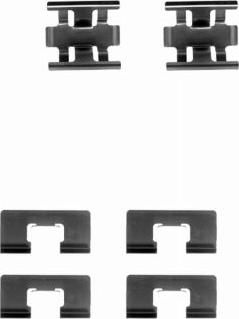 HELLA 8DZ 355 202-261 - Kit accessori, Pastiglia freno autozon.pro