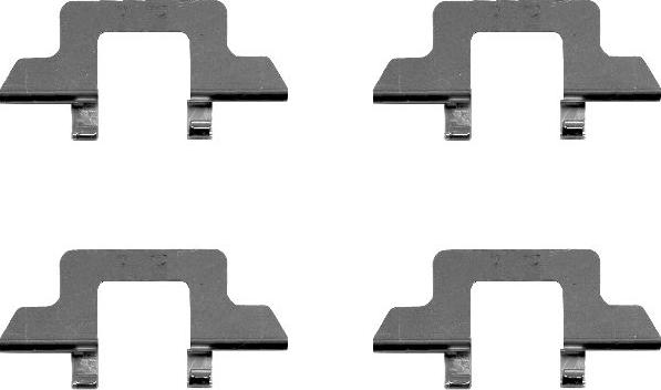 HELLA 8DZ 355 202-761 - Kit accessori, Pastiglia freno autozon.pro