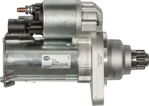 HELLA 8EA 011 611-581 - Motorino d'avviamento autozon.pro