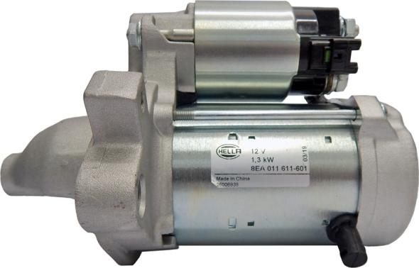 HELLA 8EA 011 611-601 - Motorino d'avviamento autozon.pro