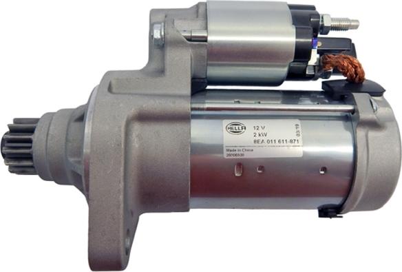 HELLA 8EA 011 611-871 - Motorino d'avviamento autozon.pro