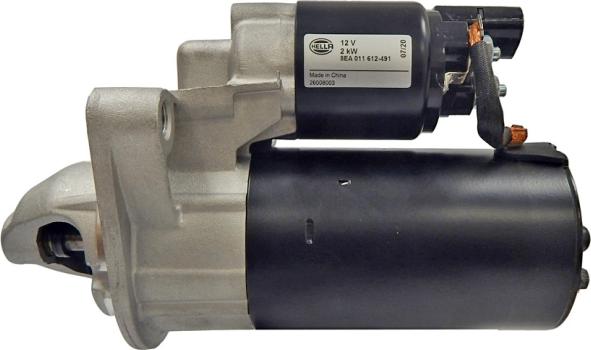 HELLA 8EA 011 612-491 - Motorino d'avviamento autozon.pro