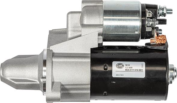 HELLA 8EA 011 612-681 - Motorino d'avviamento autozon.pro