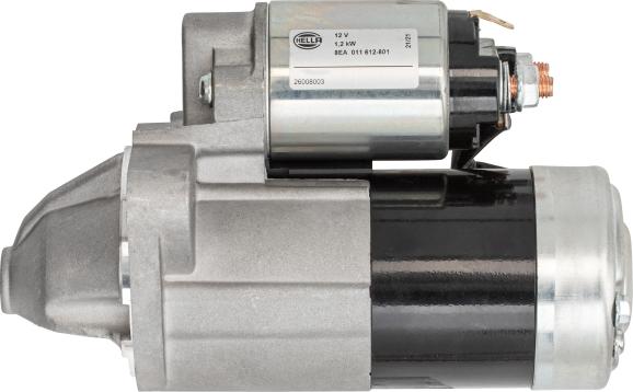 HELLA 8EA 011 612-801 - Motorino d'avviamento autozon.pro