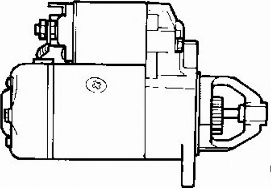 HELLA 8EA726472001 - Motorino d'avviamento autozon.pro