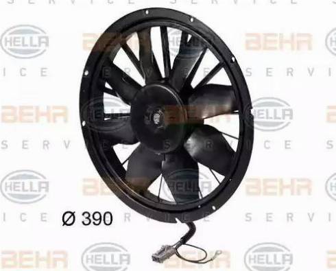 HELLA 8EW 009 144-261 - Ventola, Raffreddamento motore autozon.pro