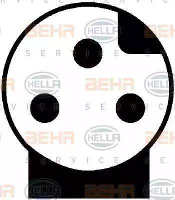 HELLA 8EW 009 158-721 - Ventola, Raffreddamento motore autozon.pro