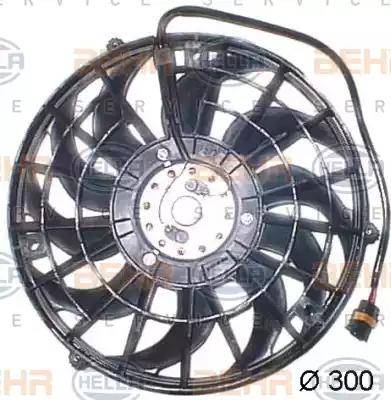 HELLA 8EW 009 157-311 - Ventola, Raffreddamento motore autozon.pro