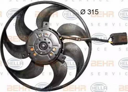 HELLA 8EW 351 044-071 - Ventola, Raffreddamento motore autozon.pro