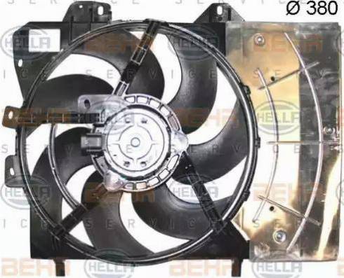 HELLA 8EW 351 044-171 - Ventola, Raffreddamento motore autozon.pro