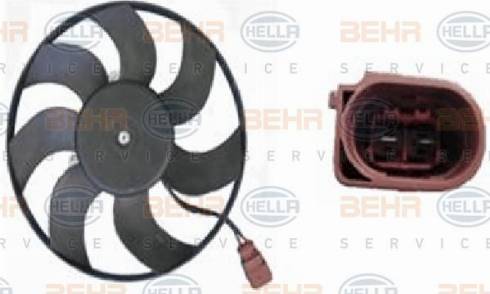 HELLA 8EW 351 040-414 - Ventola, Raffreddamento motore autozon.pro