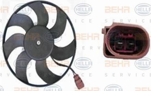 HELLA 8EW 351 040-064 - Ventola, Raffreddamento motore autozon.pro