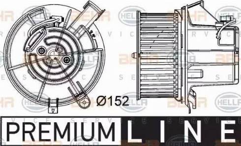 HELLA 8EW 351 040-301 - Ventilatore abitacolo autozon.pro