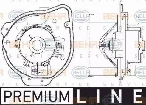 HELLA 8EW 351 041-211 - Ventilatore abitacolo autozon.pro