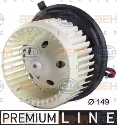 HELLA 8EW 351 043-411 - Ventilatore abitacolo autozon.pro