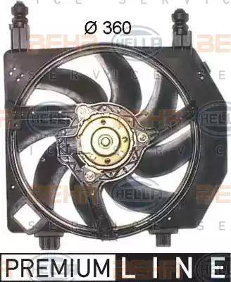 HELLA 8EW 351 043-581 - Ventola, Raffreddamento motore autozon.pro