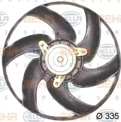 HELLA 8EW 351 043-651 - Ventola, Raffreddamento motore autozon.pro