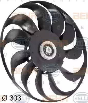 HELLA 8EW 351 043-281 - Girante, Raffreddamento motore autozon.pro