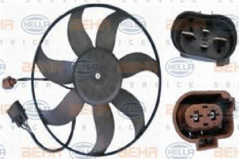 HELLA 8EW 351 039-191 - Ventola, Raffreddamento motore autozon.pro