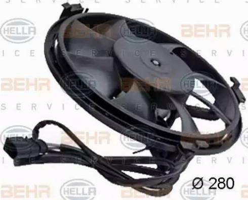 HELLA 8EW 351 039-771 - Ventola, Raffreddamento motore autozon.pro