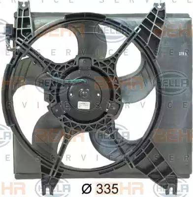 HELLA 8EW 351 034-651 - Ventola, Raffreddamento motore autozon.pro