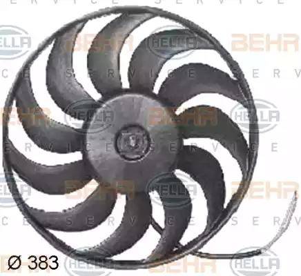 HELLA 8EW 351 034-781 - Ventola, Raffreddamento motore autozon.pro