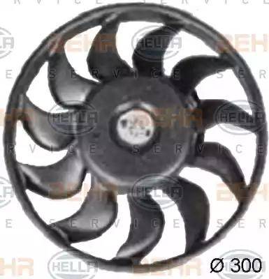 HELLA 8EW 351 038-371 - Ventola, Raffreddamento motore autozon.pro