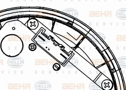 HELLA 8EW 351 151-011 - Ventilatore abitacolo autozon.pro