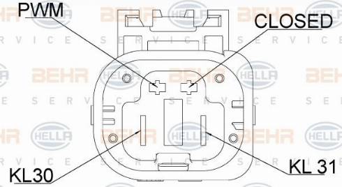 HELLA 8EW 351 151-081 - Ventola, Raffreddamento motore autozon.pro