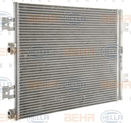 HELLA 8FC 351 344-501 - Condensatore, Climatizzatore autozon.pro