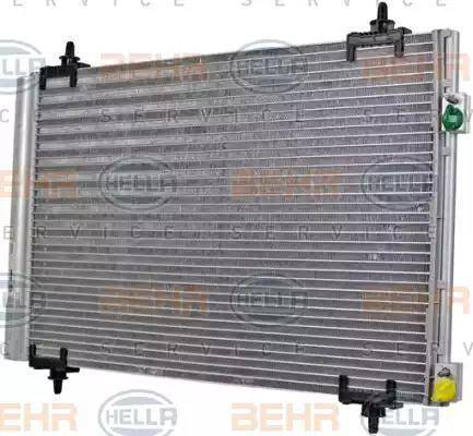 HELLA 8FC 351 317-561 - Condensatore, Climatizzatore autozon.pro