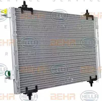 HELLA 8FC 351 317-571 - Condensatore, Climatizzatore autozon.pro