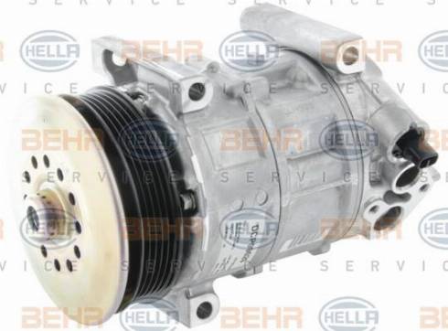 HELLA 8FK 351 006-491 - Compressore, Climatizzatore autozon.pro