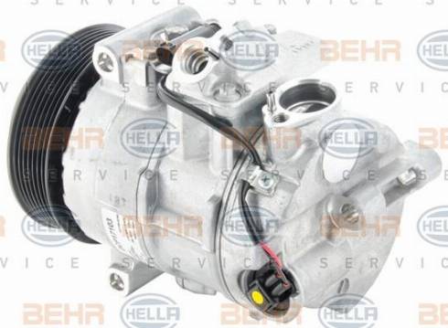 HELLA 8FK 351 006-451 - Compressore, Climatizzatore autozon.pro