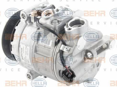 HELLA 8FK 351 006-461 - Compressore, Climatizzatore autozon.pro