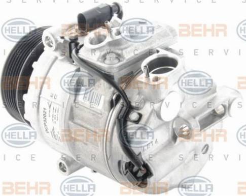 HELLA 8FK 351 006-401 - Compressore, Climatizzatore autozon.pro