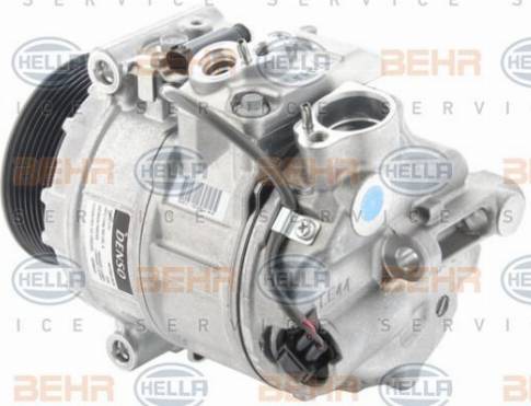 HELLA 8FK 351 006-471 - Compressore, Climatizzatore autozon.pro